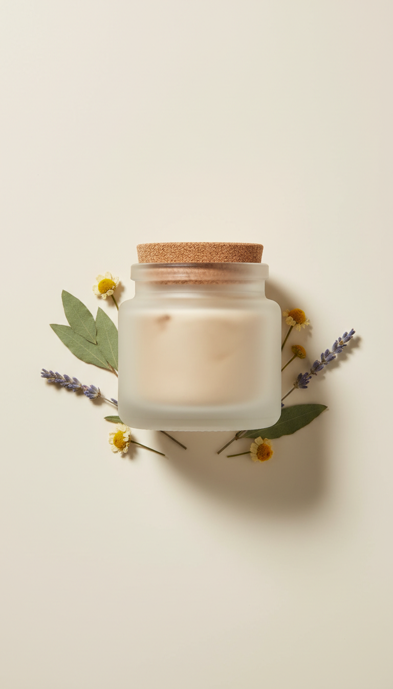 Luminous Cream Velvet Texture