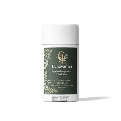 2 Pack Peptide Peppermint Deodorant