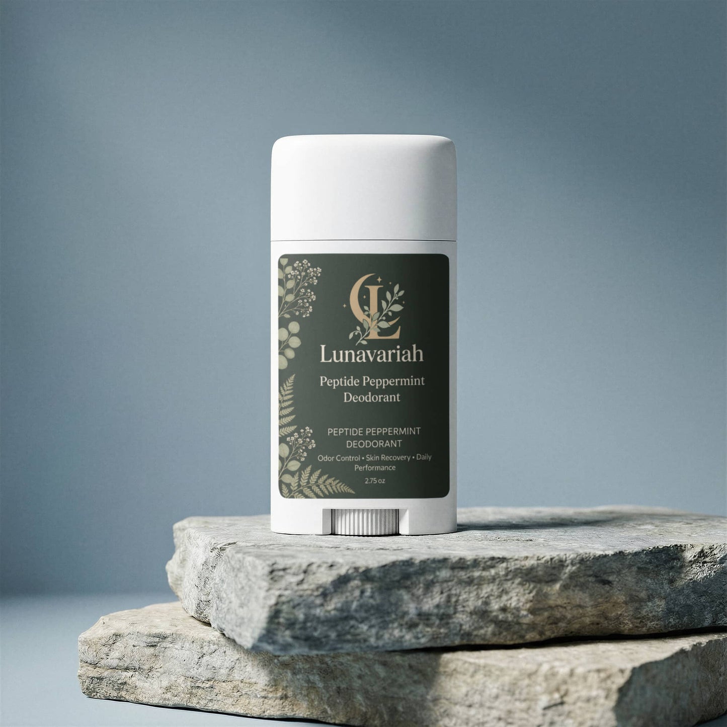 2 Pack Peptide Peppermint Deodorant