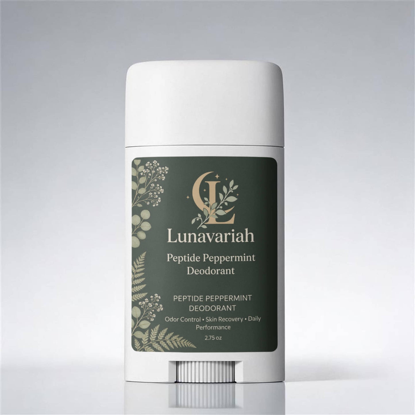 2 Pack Peptide Peppermint Deodorant