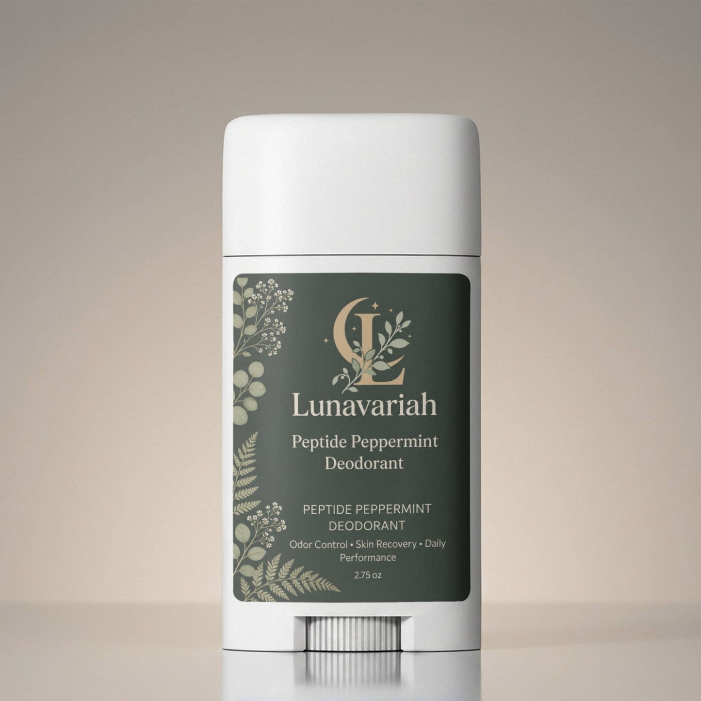 2 Pack Peptide Peppermint Deodorant